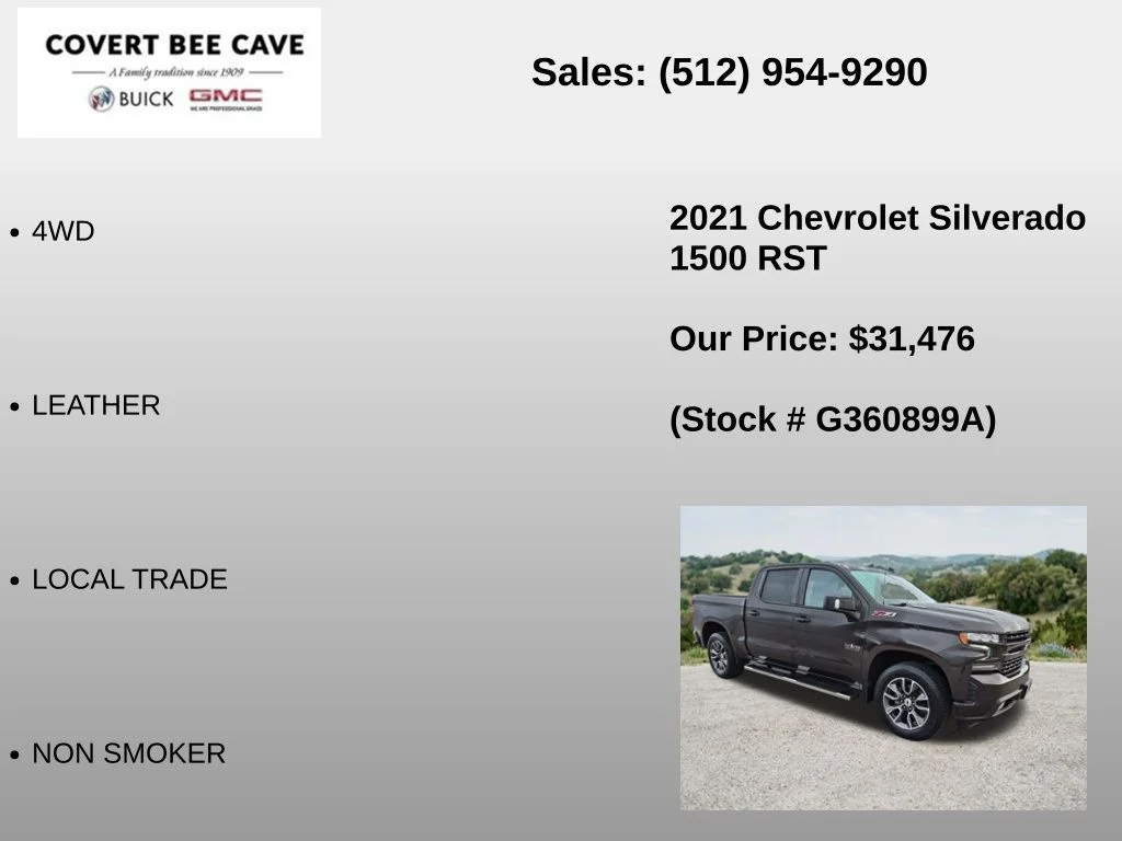 Used 2021 Brown Chevrolet RST image 6
