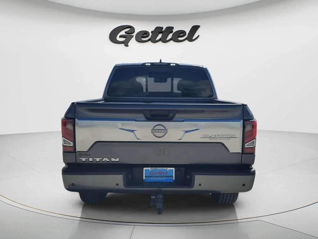 Used 2024 Gray Nissan Crew Cab Platinum Reserve 4x2 image 5