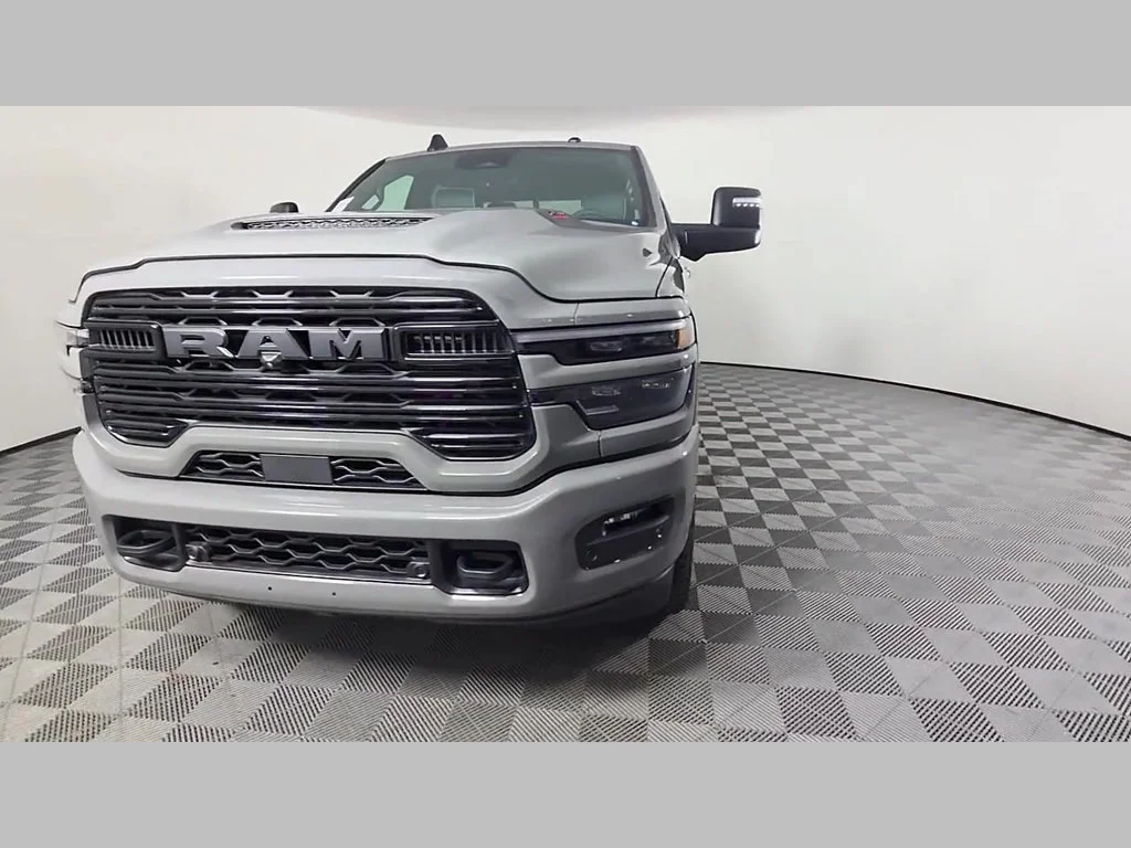 New 2026 Ceramic Gray Clear-Coat Exterior Paint RAM Laramie image 39