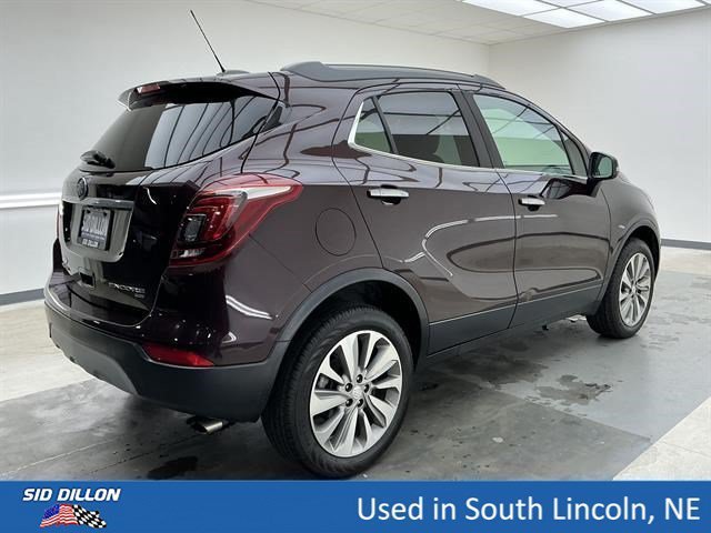 Used 2018 Black Cherry Metallic Buick Preferred image 4