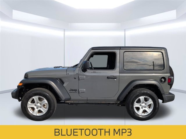 Certified Used 2022 Gray Jeep Sport S image 2