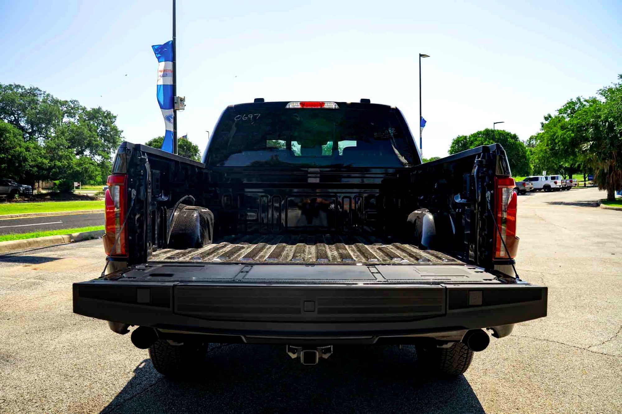 New 2026 Agate Black Metallic Ford XLT image 6