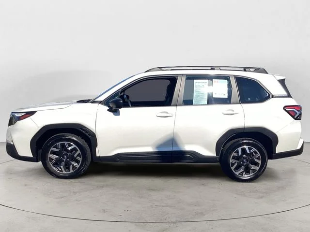 Used 2025 Crystal White Pearl Subaru Base image 2