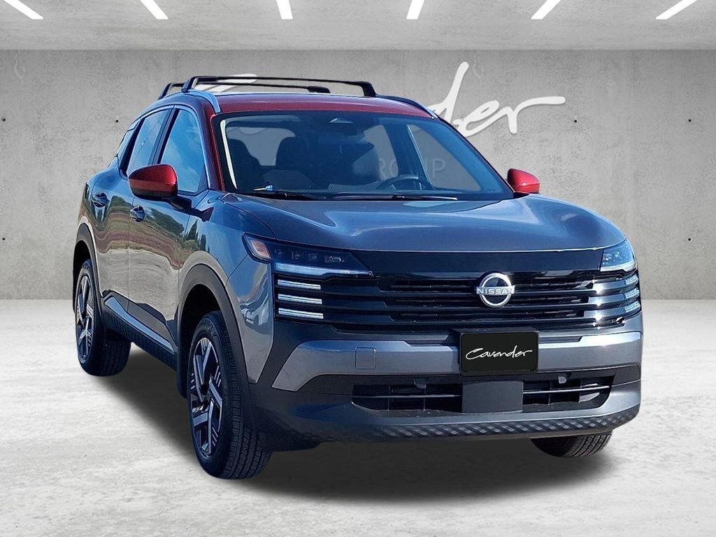 New 2026 Gun Metallic / Scarlet Ember Tintcoat Two-tone Nissan SV image 2