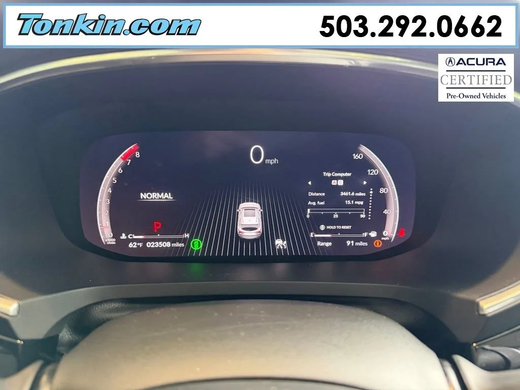 Certified Used 2023 Platinum White Pearl Acura SH-AWD with A-Spec Package image 55