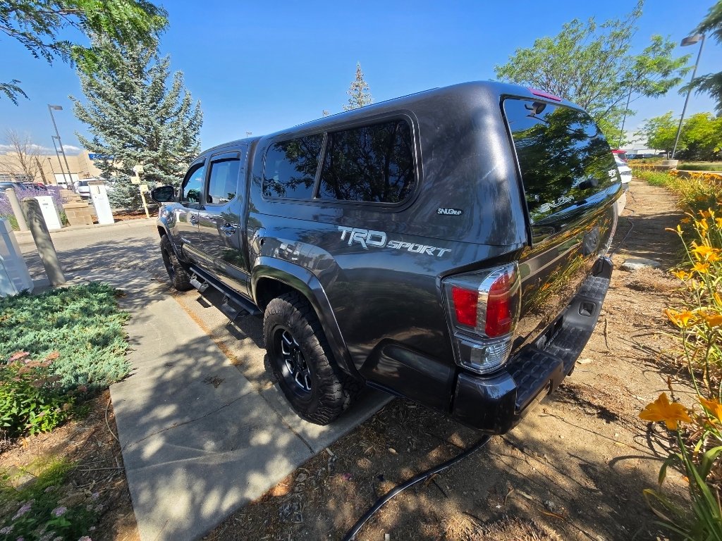 Used 2022 Magnetic Gray Metallic Toyota TRD Sport image 3