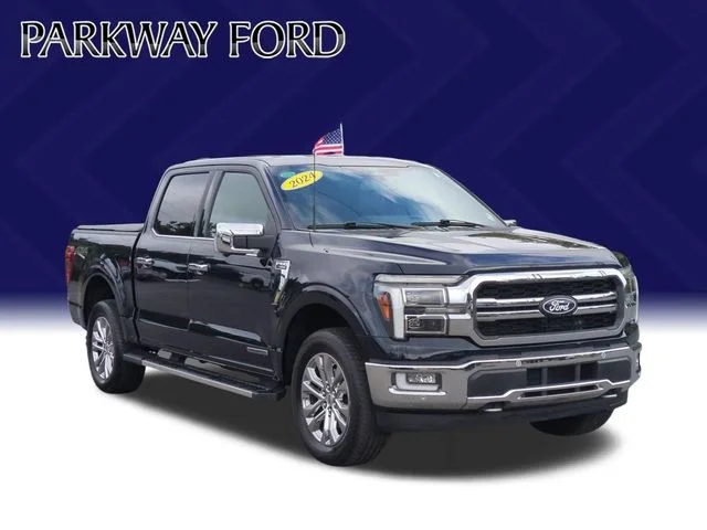 Used 2024 Blue Ford Lariat image 7