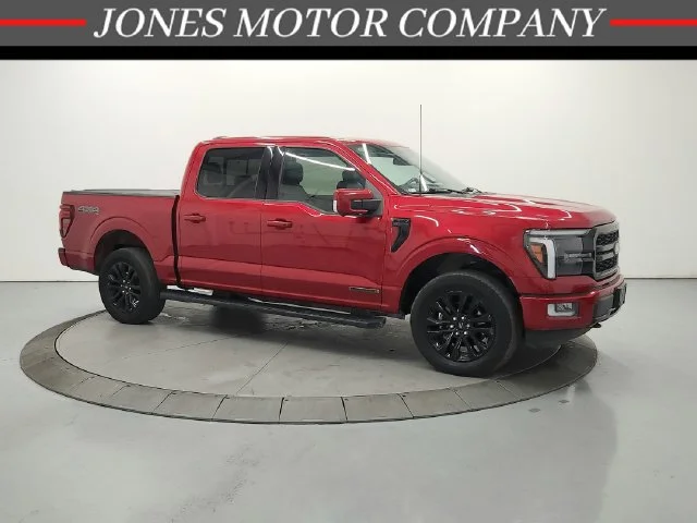 Used 2024 Rapid Red Metal Ford LARIAT image 1