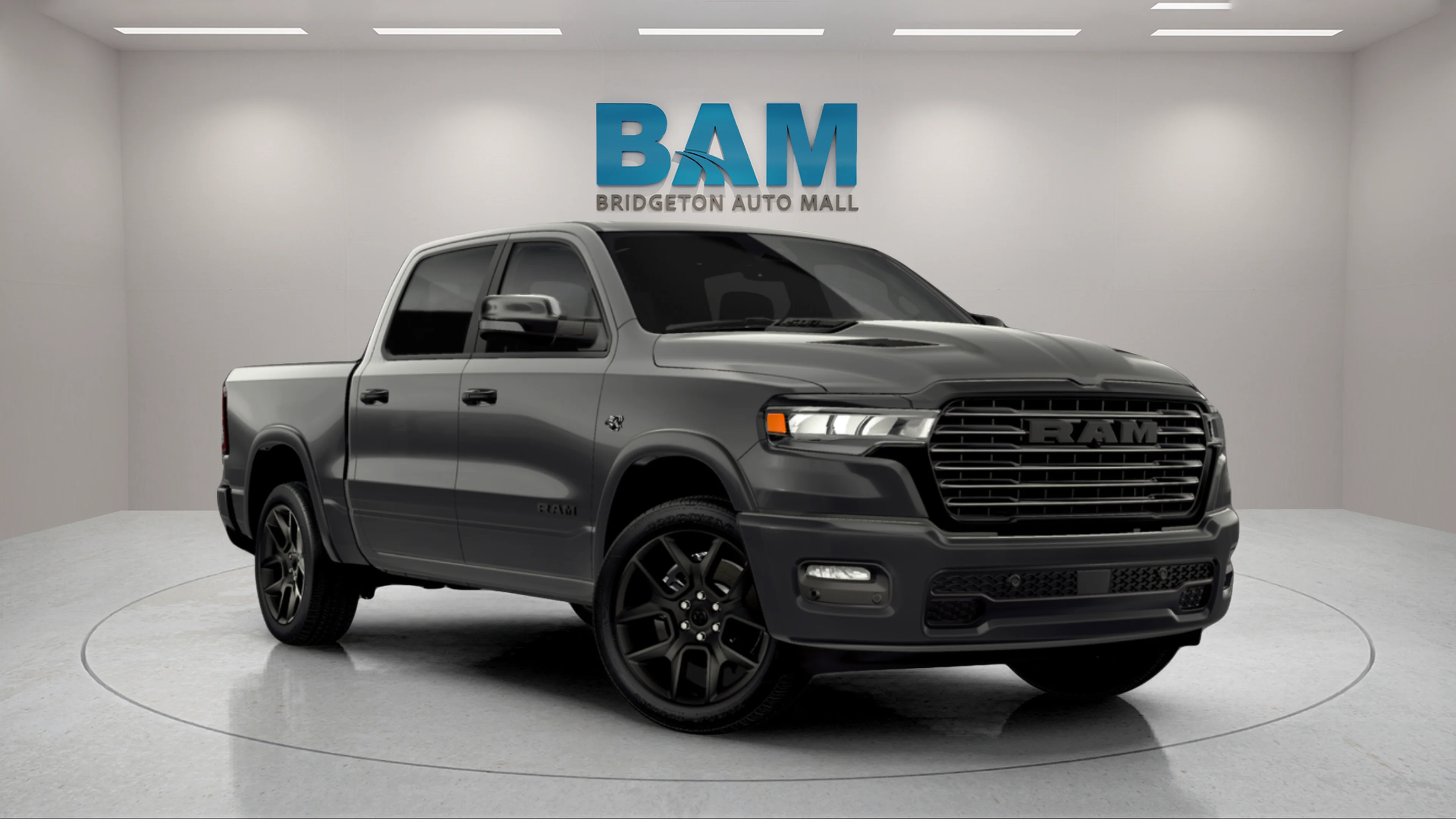 New 2026 Granite Crystal Metallic Clear-Coat Exterior Paint RAM Laramie image 1