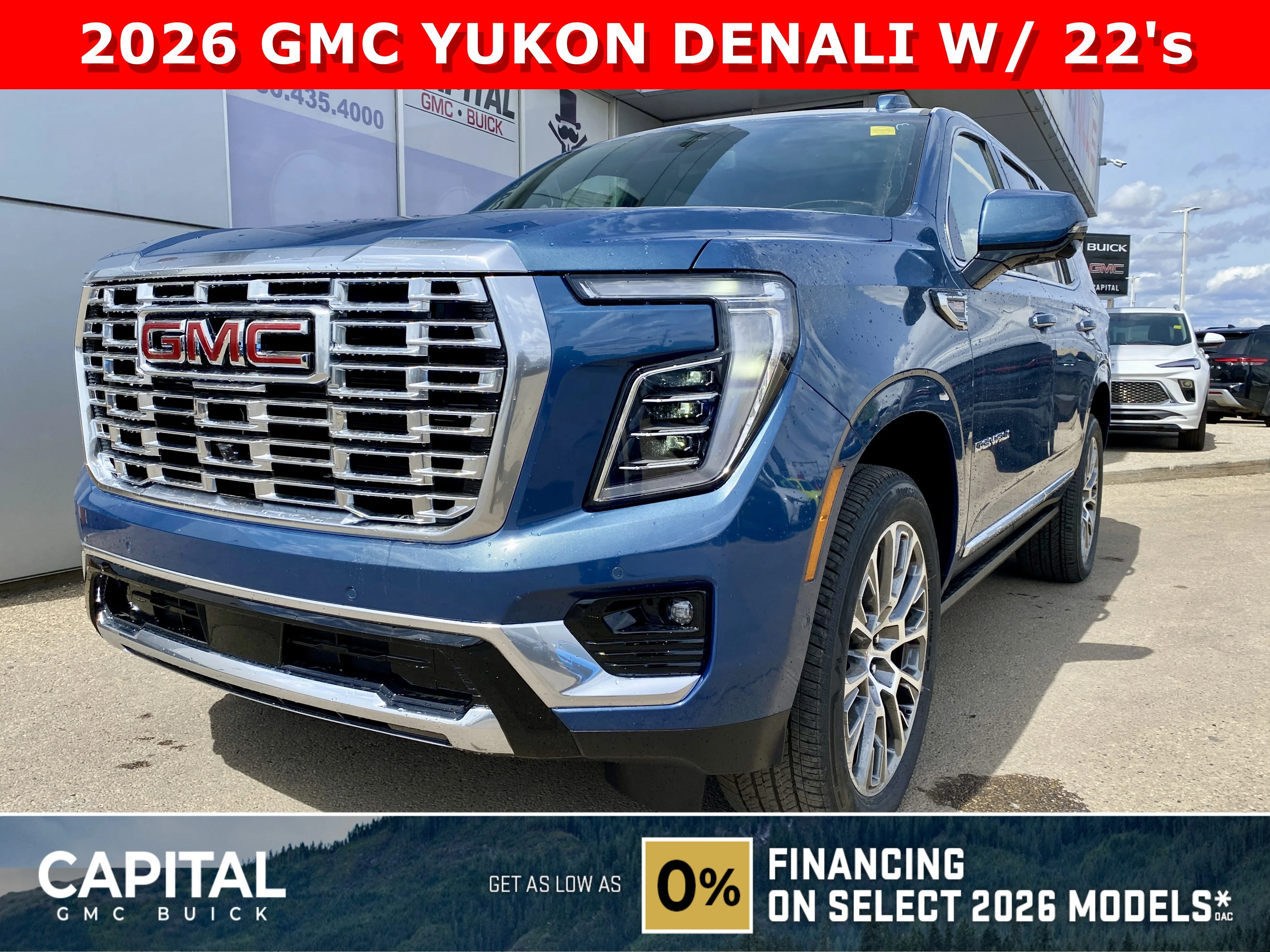 New 2026 DOWNPOUR METALLIC GMC Denali image 1