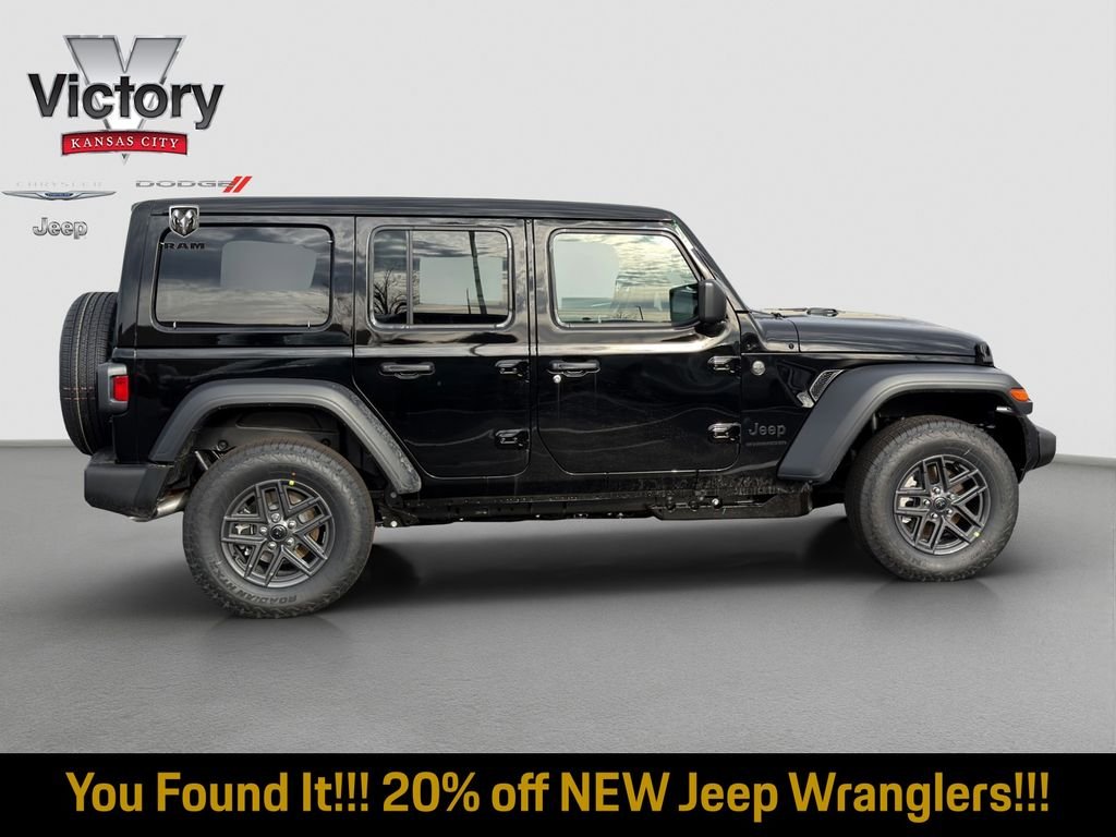 New 2026 Black Clear-Coat Exterior Paint Jeep Sport S image 8