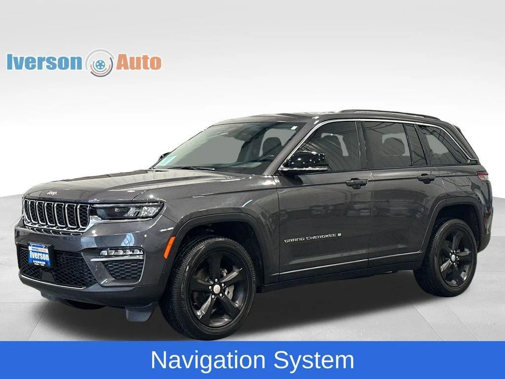 Used 2023 Gray Metallic Jeep Limited image 7