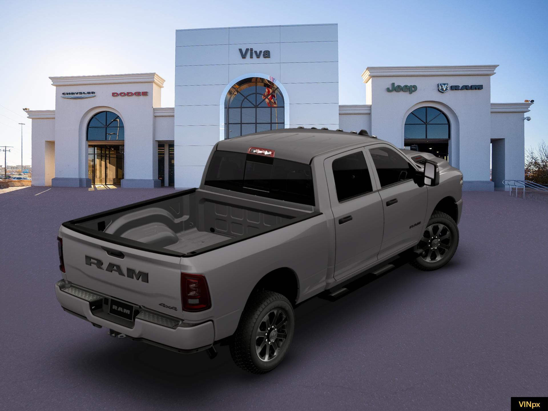 New 2026 Ceramic Gray Clear-Coat Exterior Paint RAM  image 19