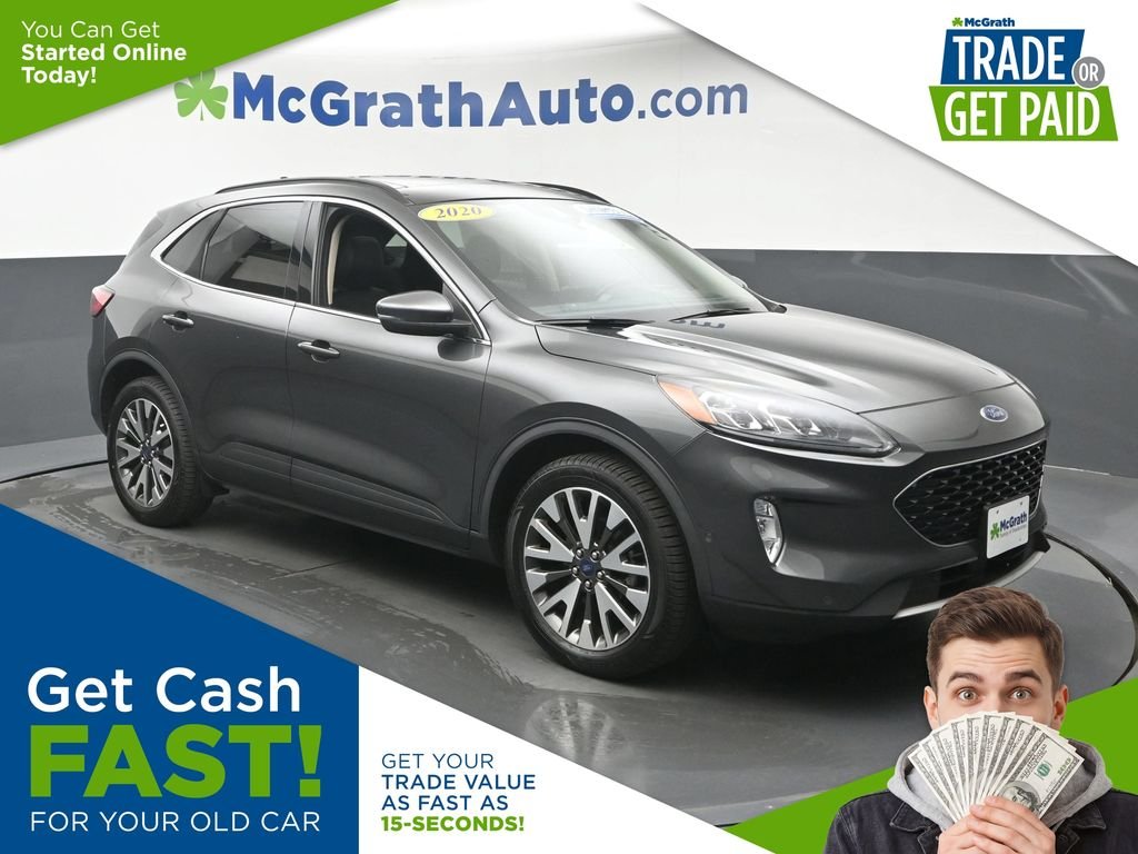 Used 2020 Gray Ford Titanium image 1