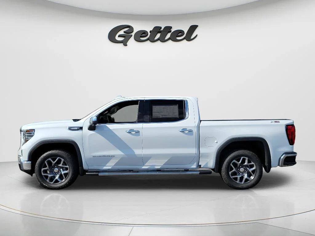 New 2026 Glacier White Tricoat GMC SLT image 7