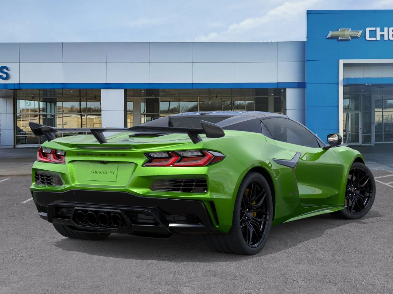 New 2026 Roswell Green Metallic Chevrolet 3LZ image 4