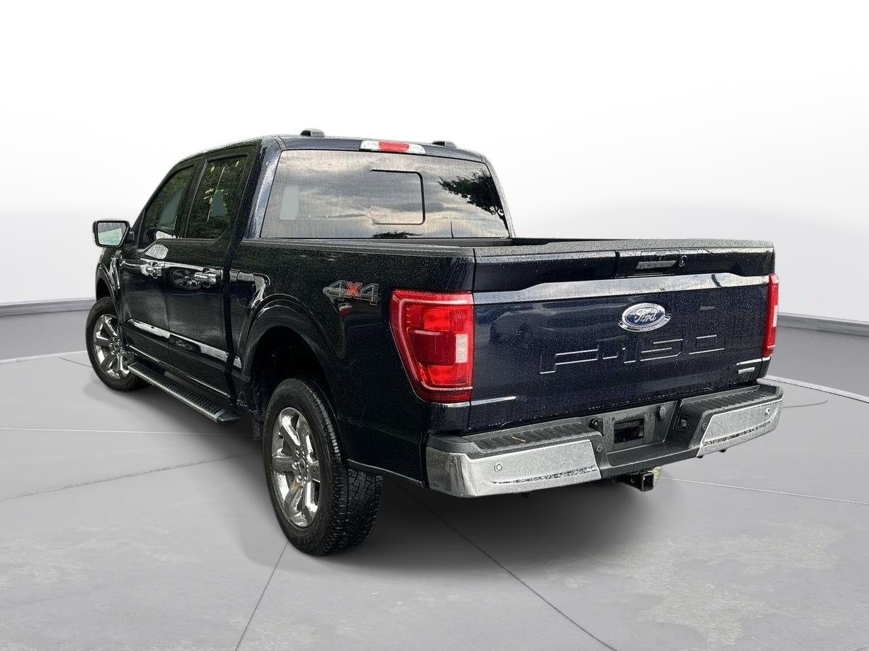 Used 2022 Antimatter Blue Metallic Ford XLT image 8