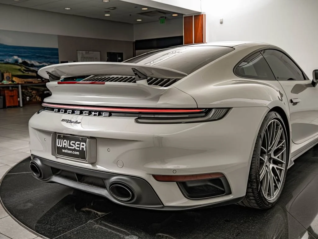 Certified Used 2023 Chalk Porsche Turbo image 22