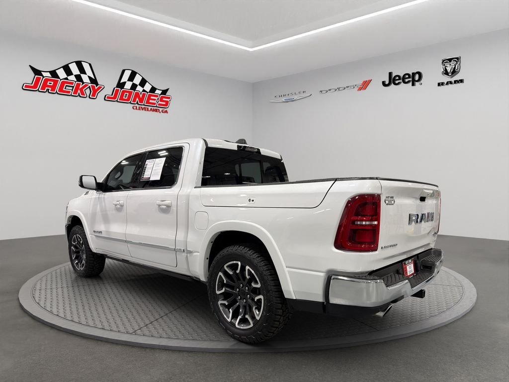 Used 2025 Ivory White Tri-Coat Pearlcoat Ram Limited image 7