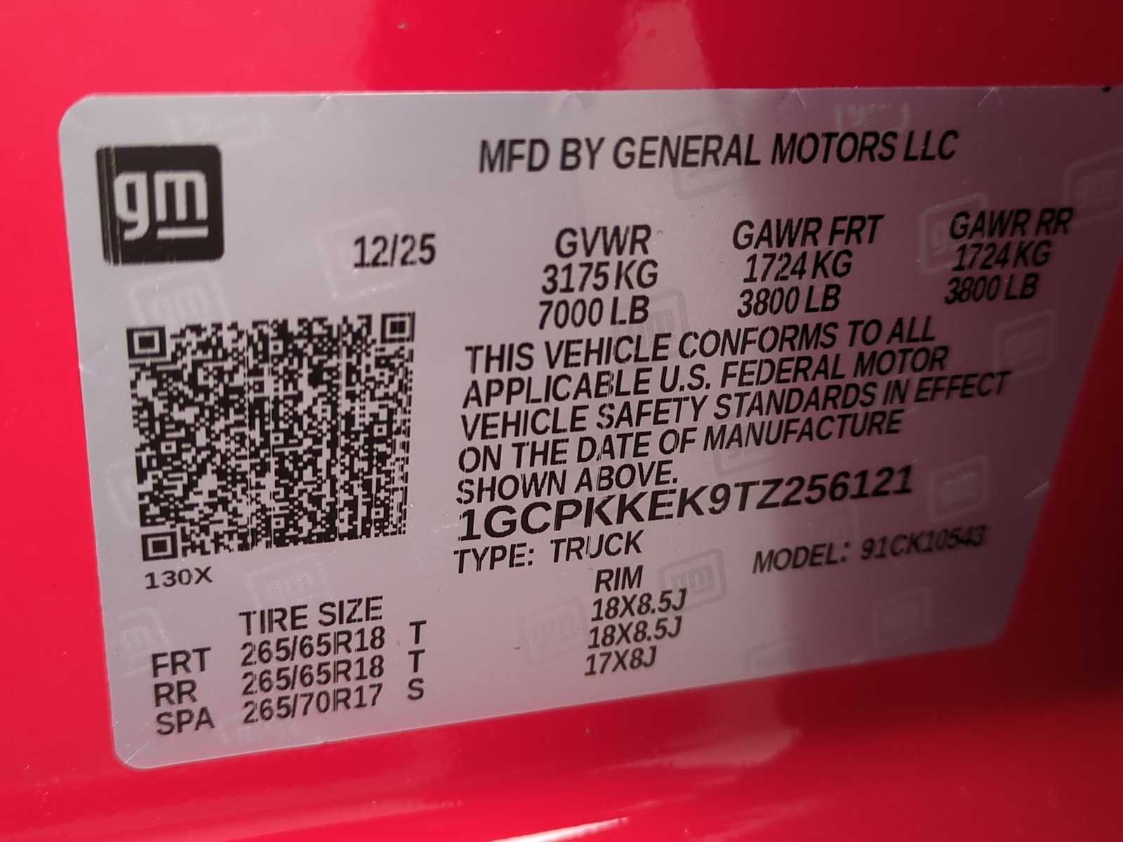 New 2026 Red Hot Chevrolet LT (2FL) image 30