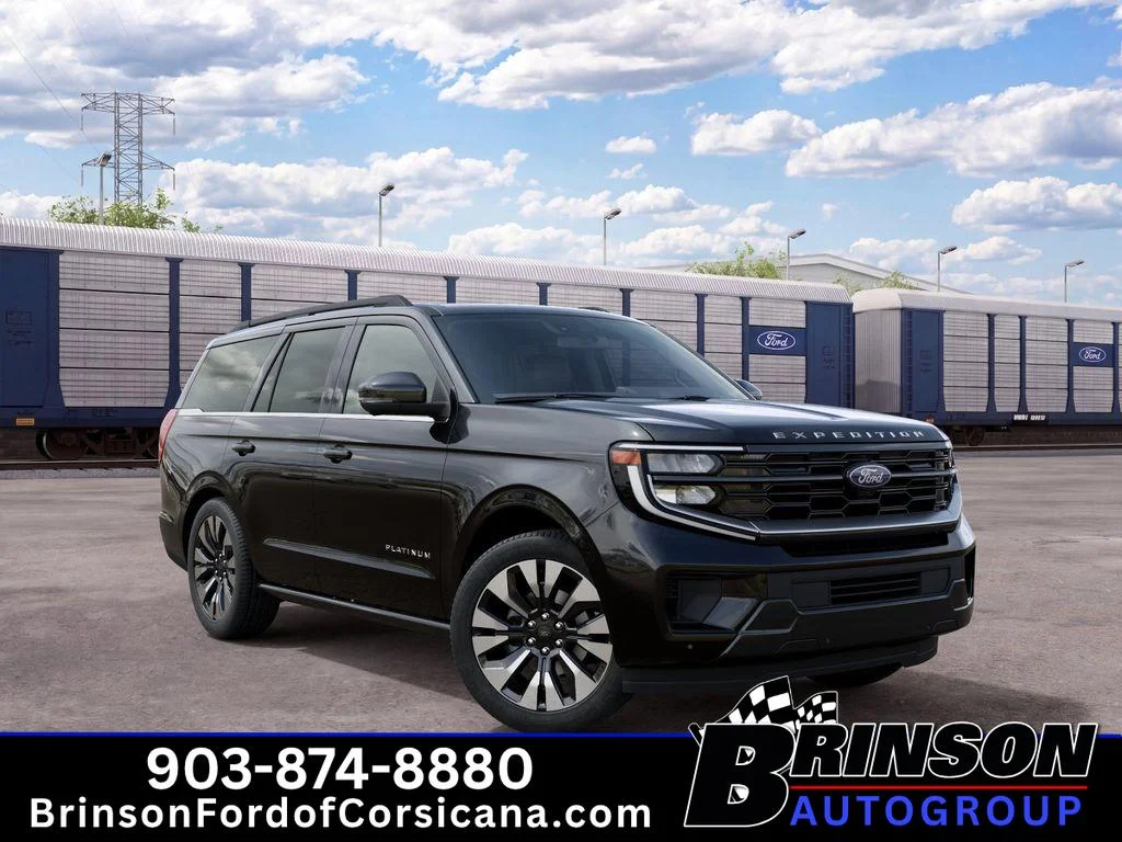 New 2027 Agate Black Metallic Ford Platinum image 4
