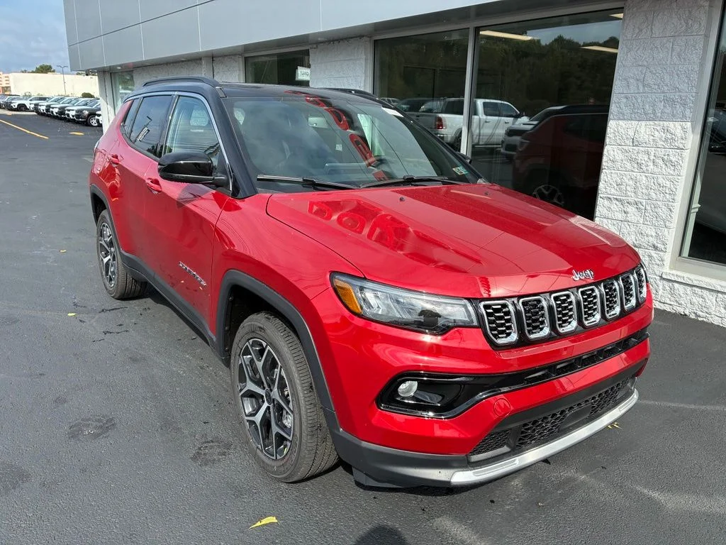 New 2026 Red Hot Pearl-Coat Exterior Paint Jeep Limited image 6