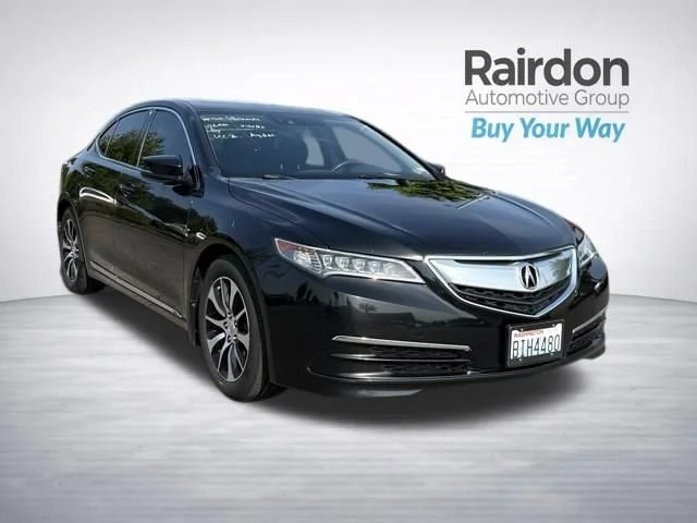 Used 2015 Crystal Black Pearl Acura Tech image 1