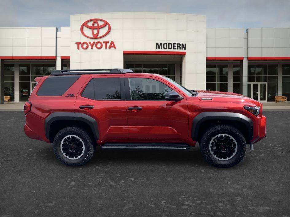 Used 2025 Supersonic Red Toyota Hybrid TRD Off Road Premium image 4