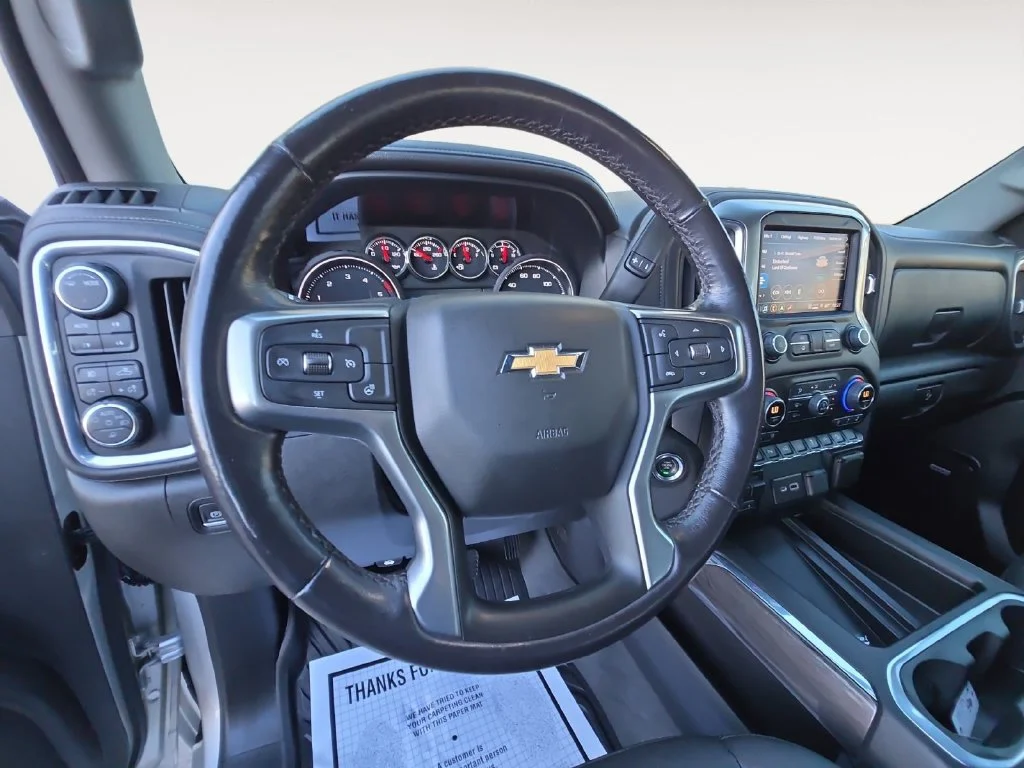Used 2022 SILVER ICE METALLIC Chevrolet LTZ image 19