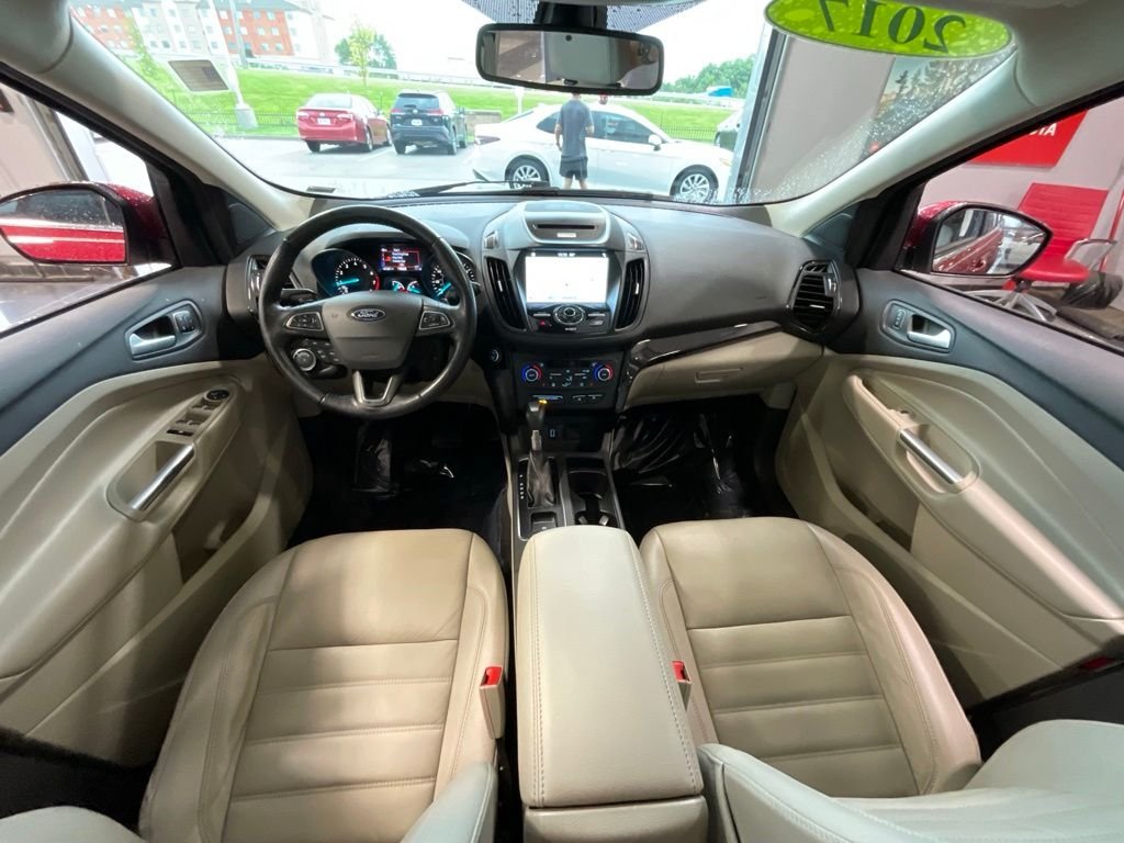 Used 2017 Red Ford Titanium image 8