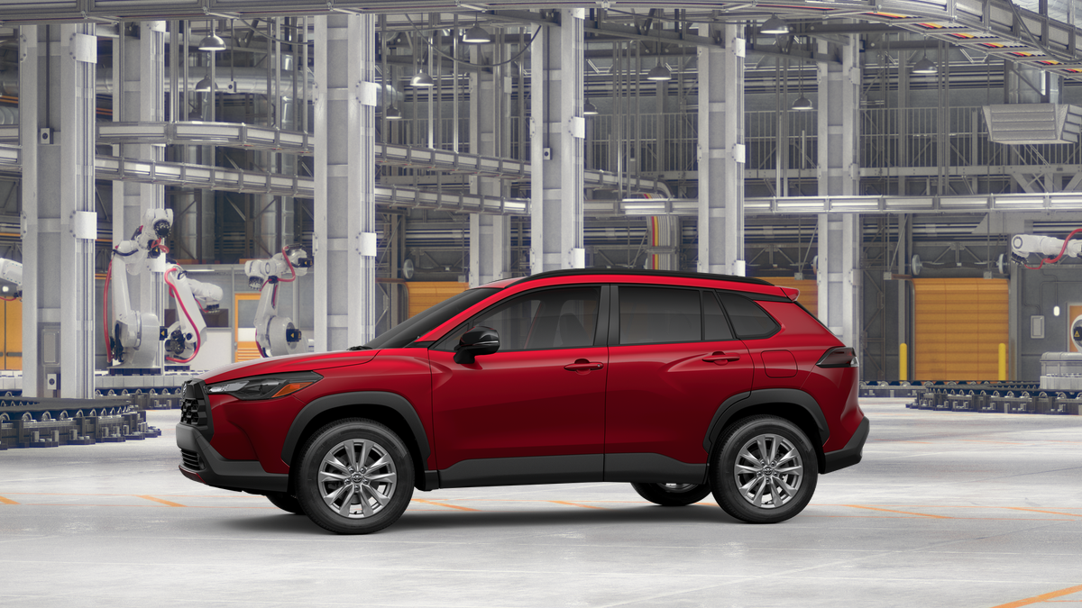 New 2026 Soul Red Crystal Toyota LE image 3