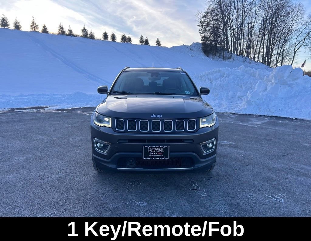 Certified 2021 Jeep Compass Limited with VIN 3C4NJDCB2MT570100 for sale in Sussex, NJ