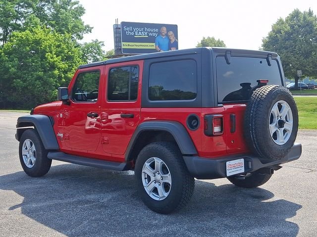 Used 2018 Red Jeep Unlimited Sport S image 7