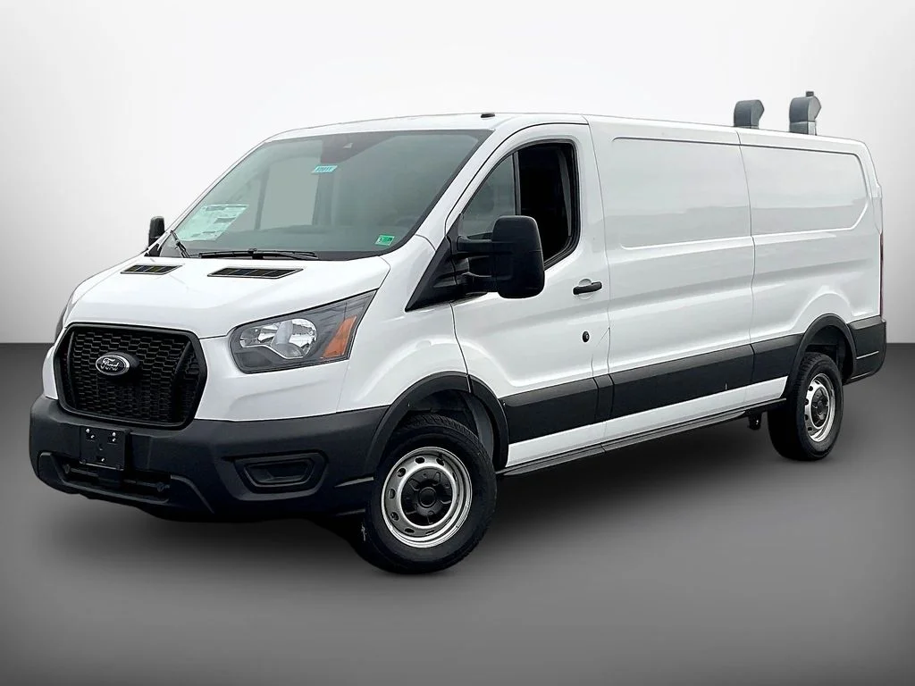 New 2025 Oxford White Ford Cargo Van image 2