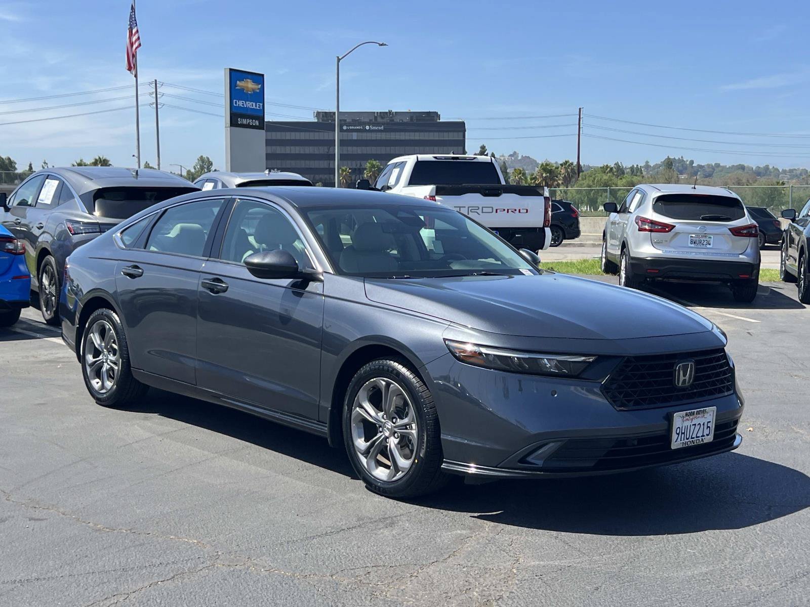 Used 2023 Meteorite Gray Metallic Honda EX-L image 27