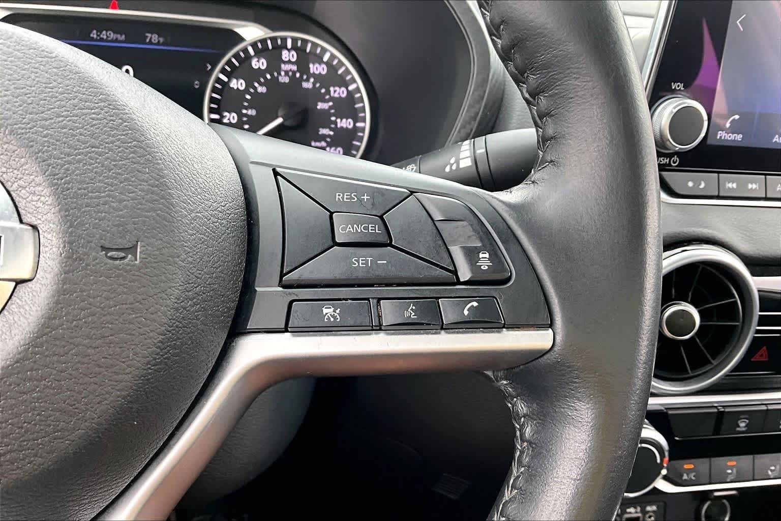 Used 2022 Brilliant Silver Metallic Nissan SV image 24
