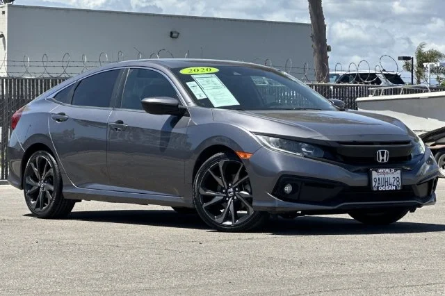 Used 2020 Gray Honda Sport image 2