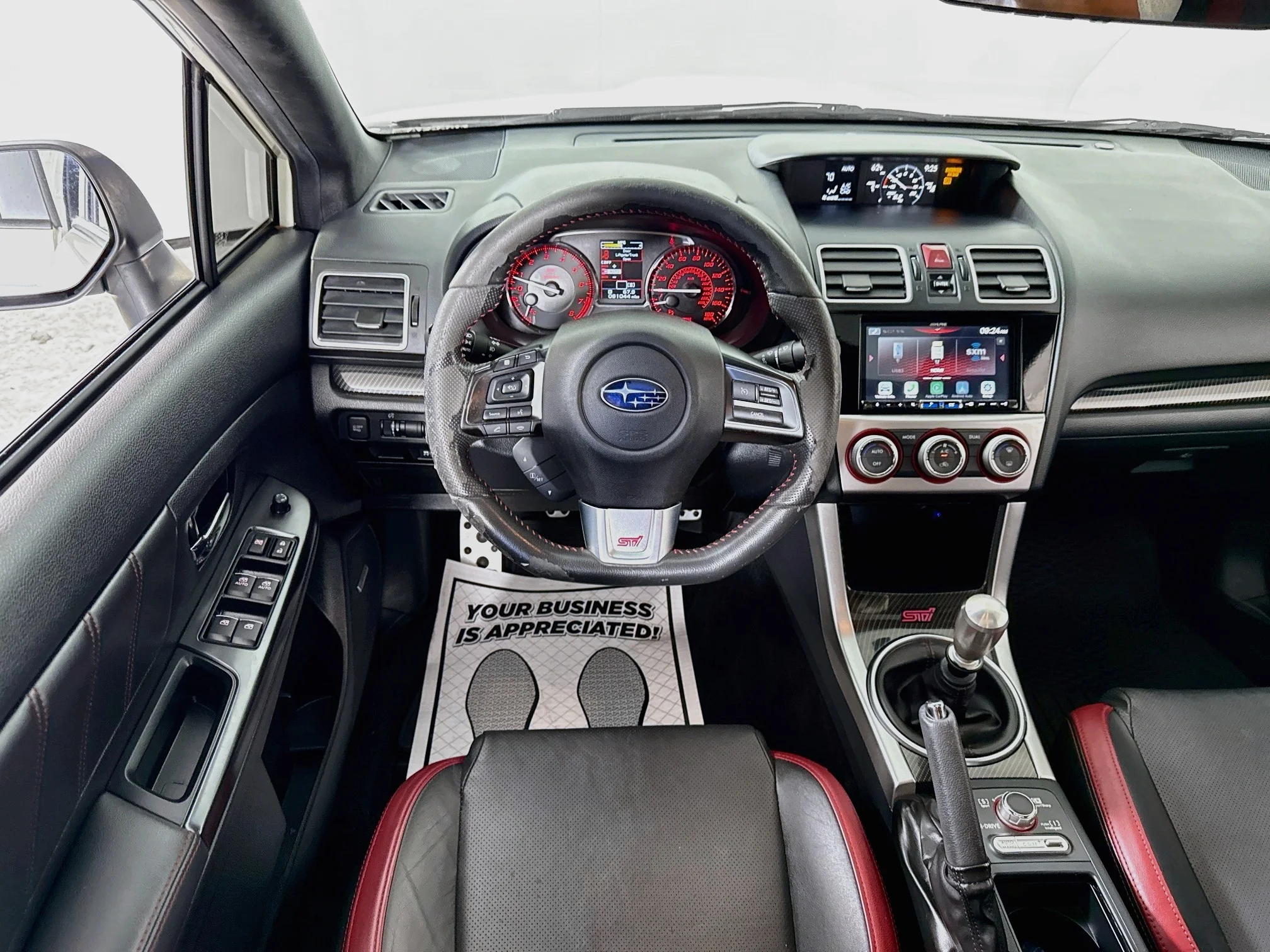 Used 2017 Crystal White Pearl Subaru STI Limited image 3