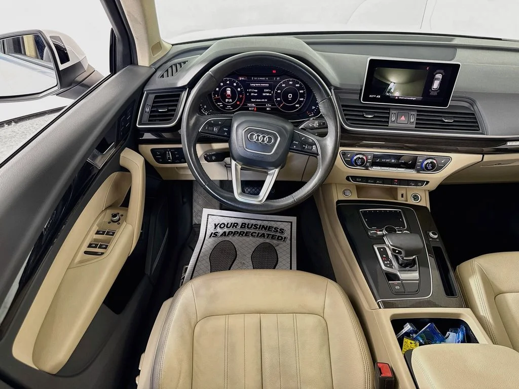 Used 2018 Ibis White Audi Premium Plus image 4