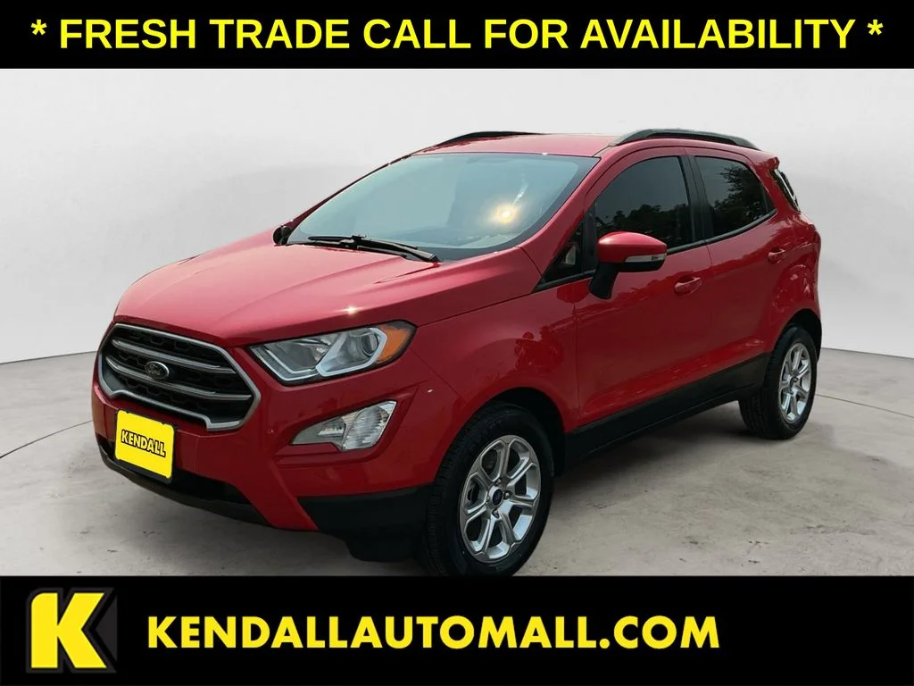 Used 2020 Red Ford SE image 1