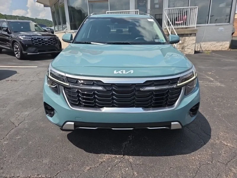Used 2025 Blue Kia EX image 2
