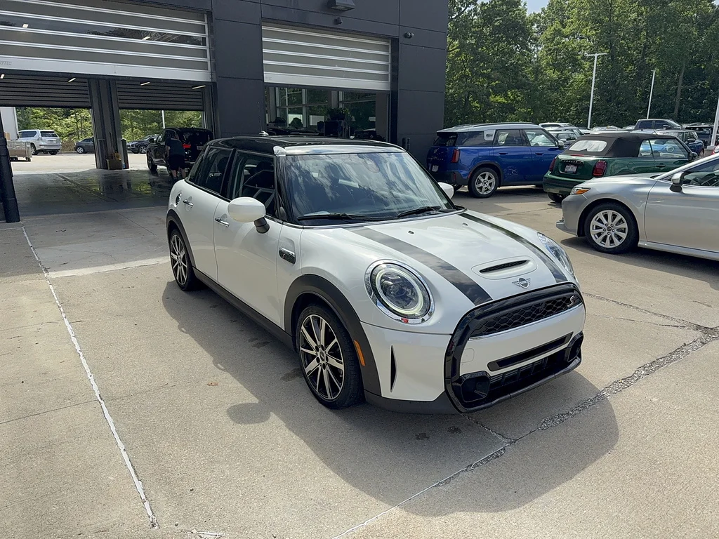 Certified Used 2024 Midnight Black II Metallic MINI Cooper S image 2