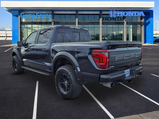 Used 2025 Blue Metallic Ford Raptor image 3