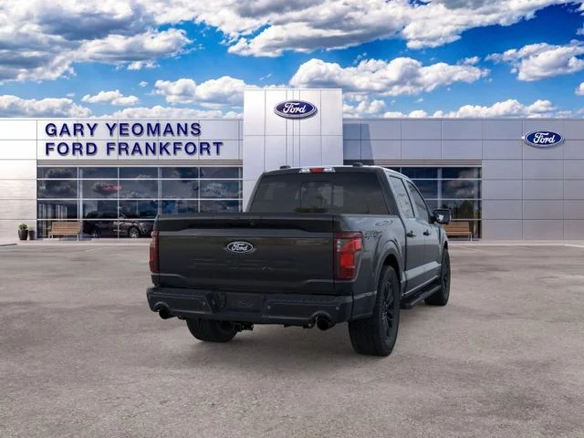 New 2026 Agate Black Metallic Ford XLT image 8
