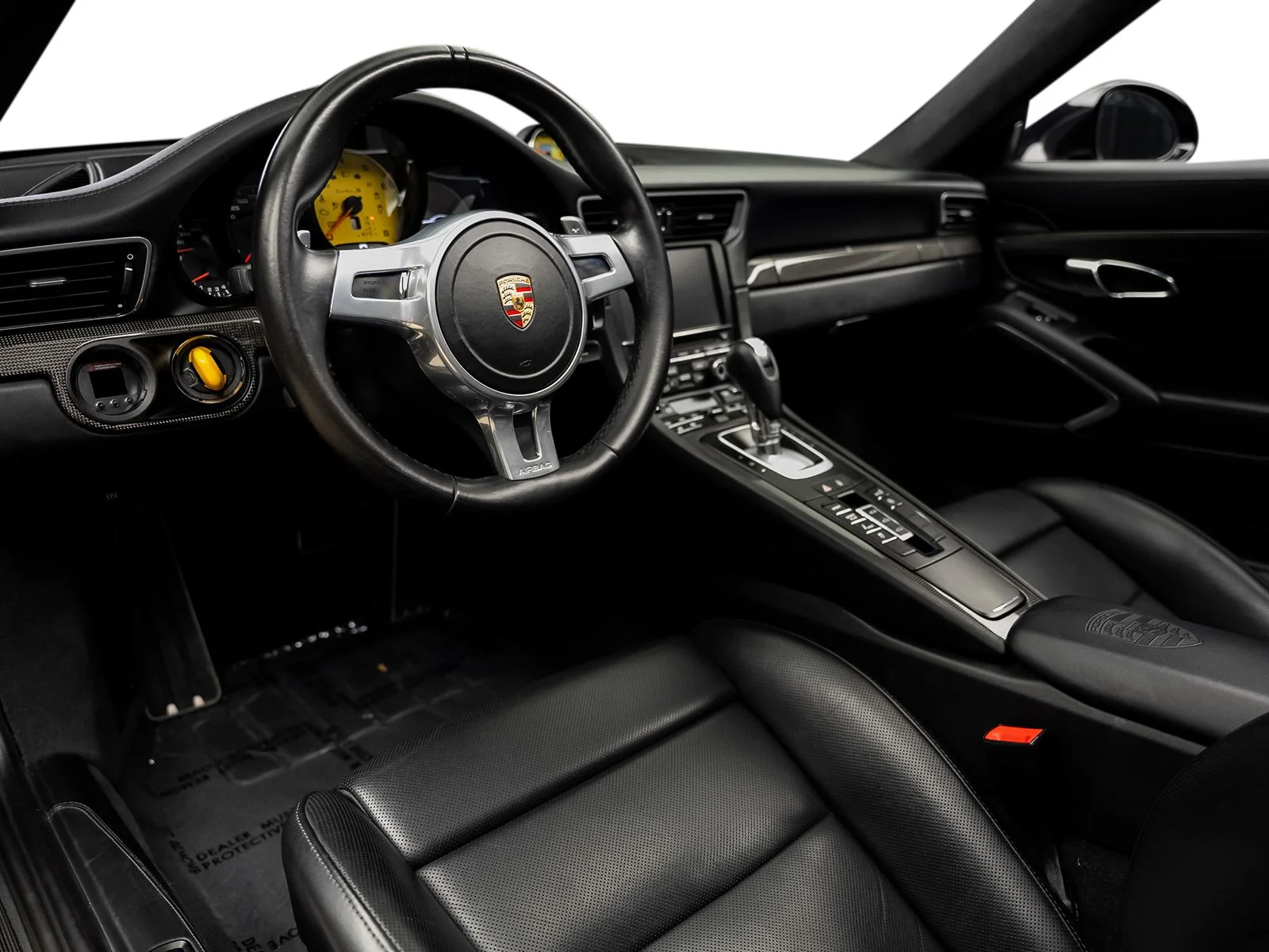 Used 2015 Black Porsche Turbo S image 40
