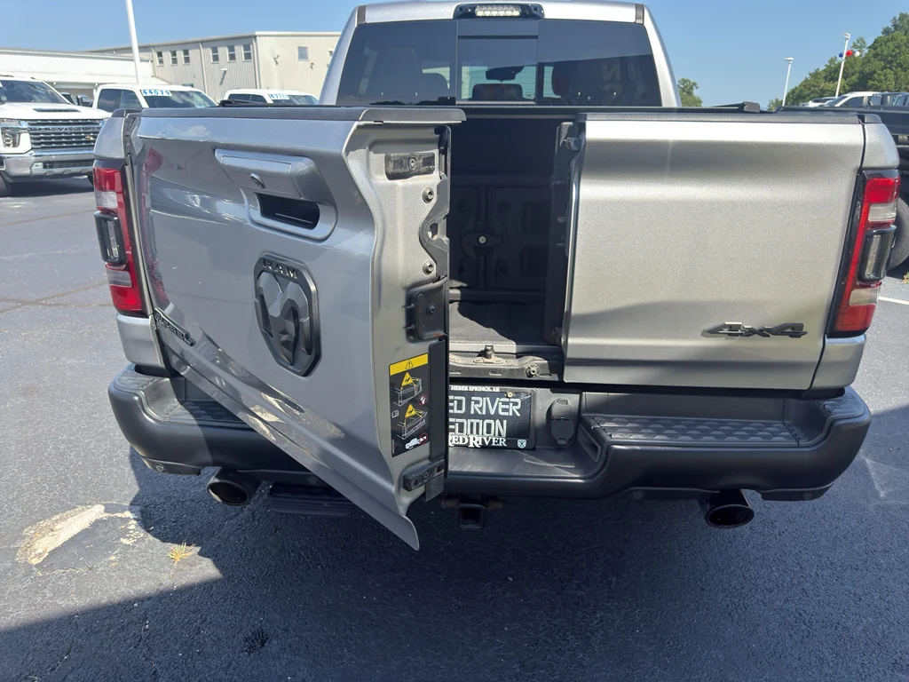 Used 2021 Billet Silver Metallic Clearcoat Ram Rebel image 12
