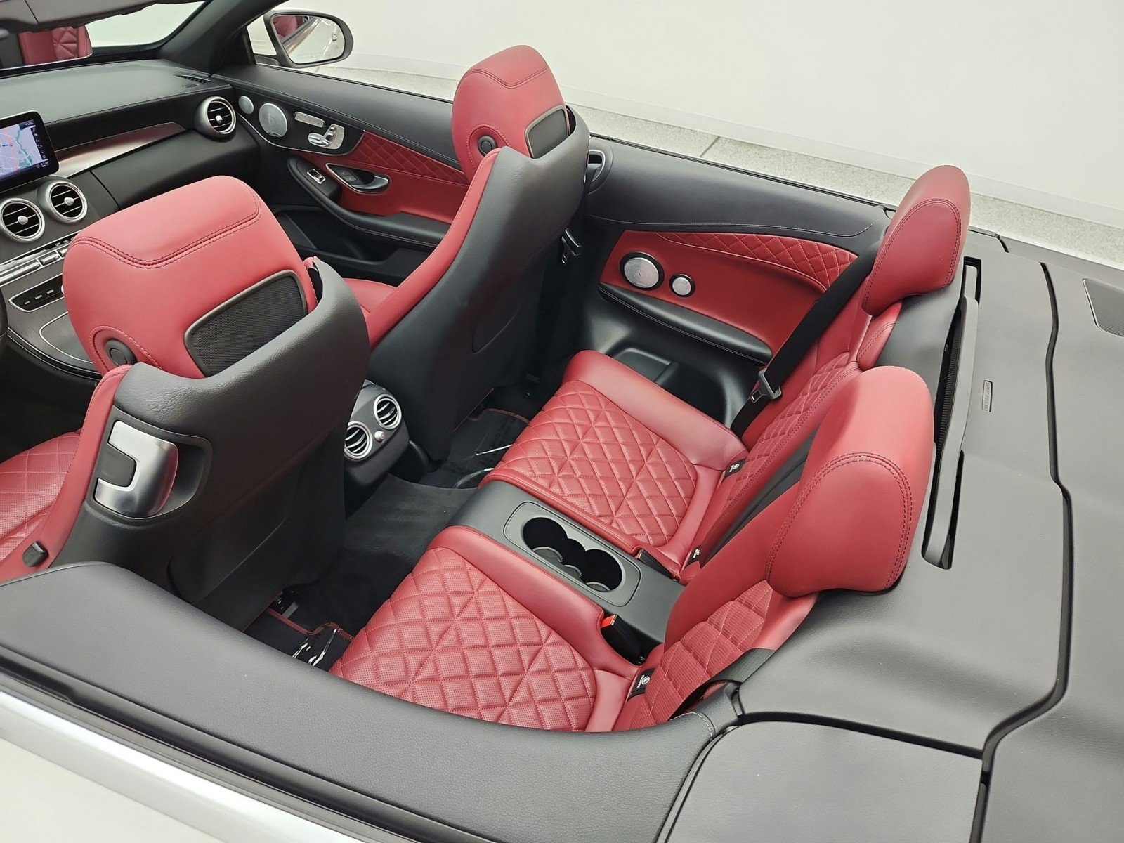 Certified Used 2021 designo Diamond White Metallic Mercedes-Benz C 300 4MATIC® Cabriolet image 15