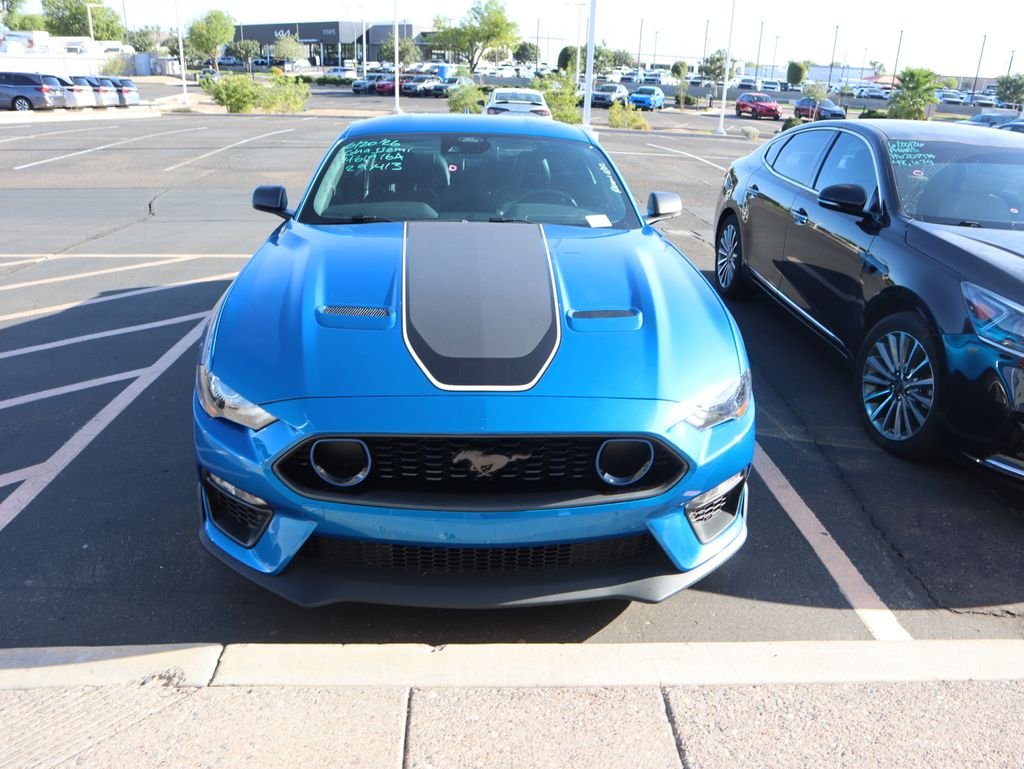 Used 2021 Blue Metallic Ford Mach 1 image 2