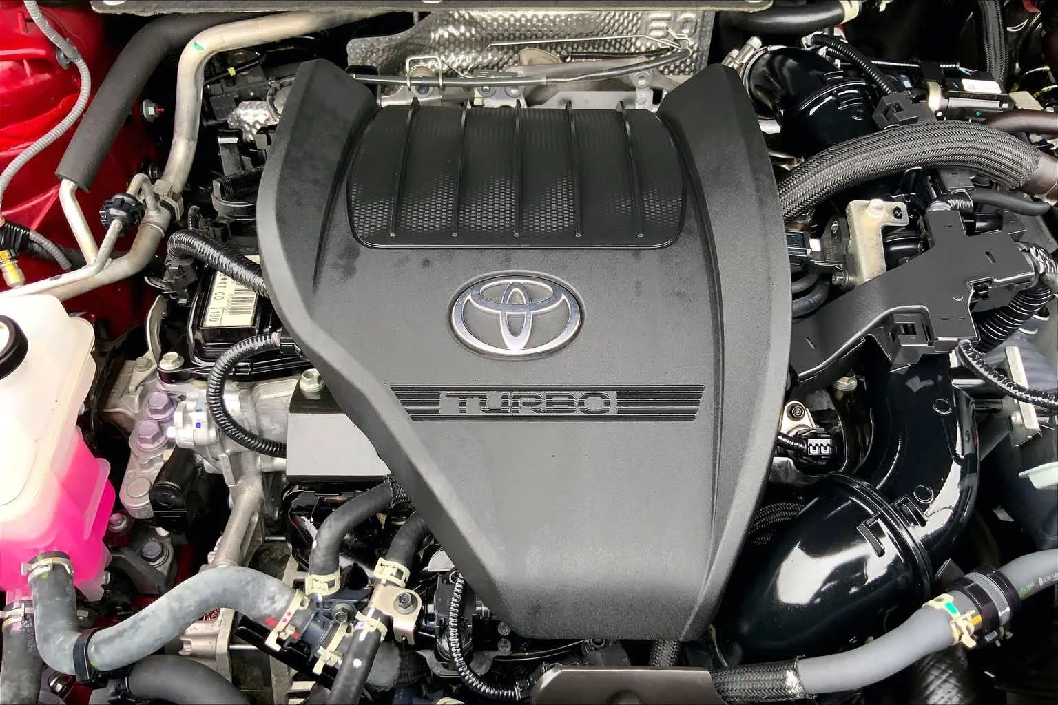Used 2024 Ruby Flare Pearl Toyota XLE image 32