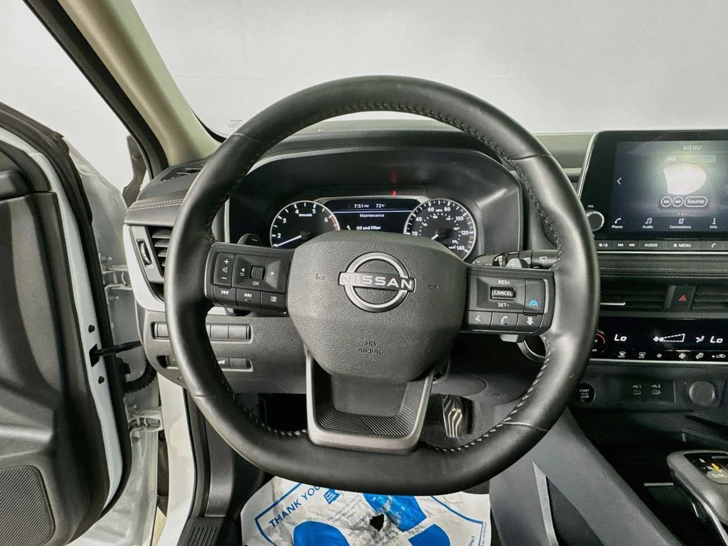 Certified Used 2025 White Nissan SV image 14